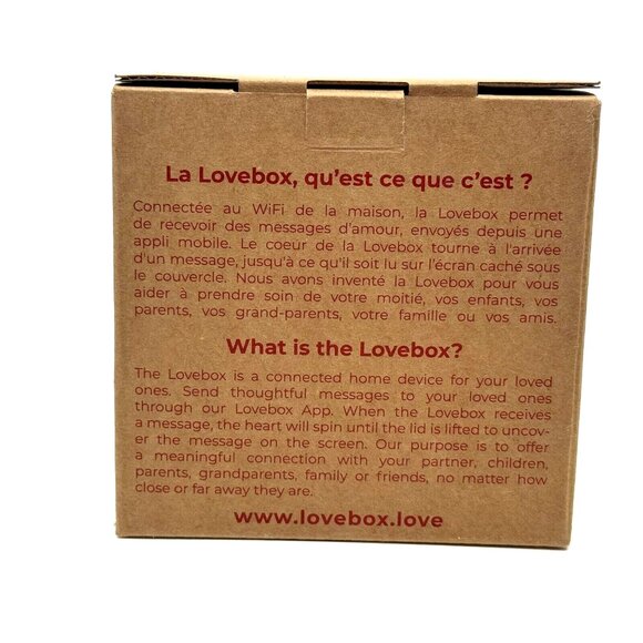 LOVEBOX Spinning Red Heart Messenger Color/Photo/Text/Animations to Loved Ones - Picture 11 of 11